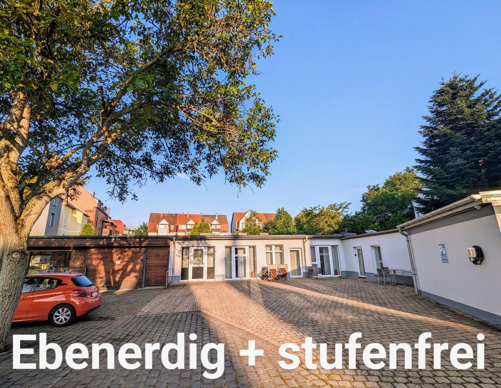 Fewo Urban Gotha-Apartment Ekhof- Am Schlosspark- Parken An Der Der Tuer- Barrierefrei, 900 Meter Zum Bahnhof - Wallbox Eksteriør bilde