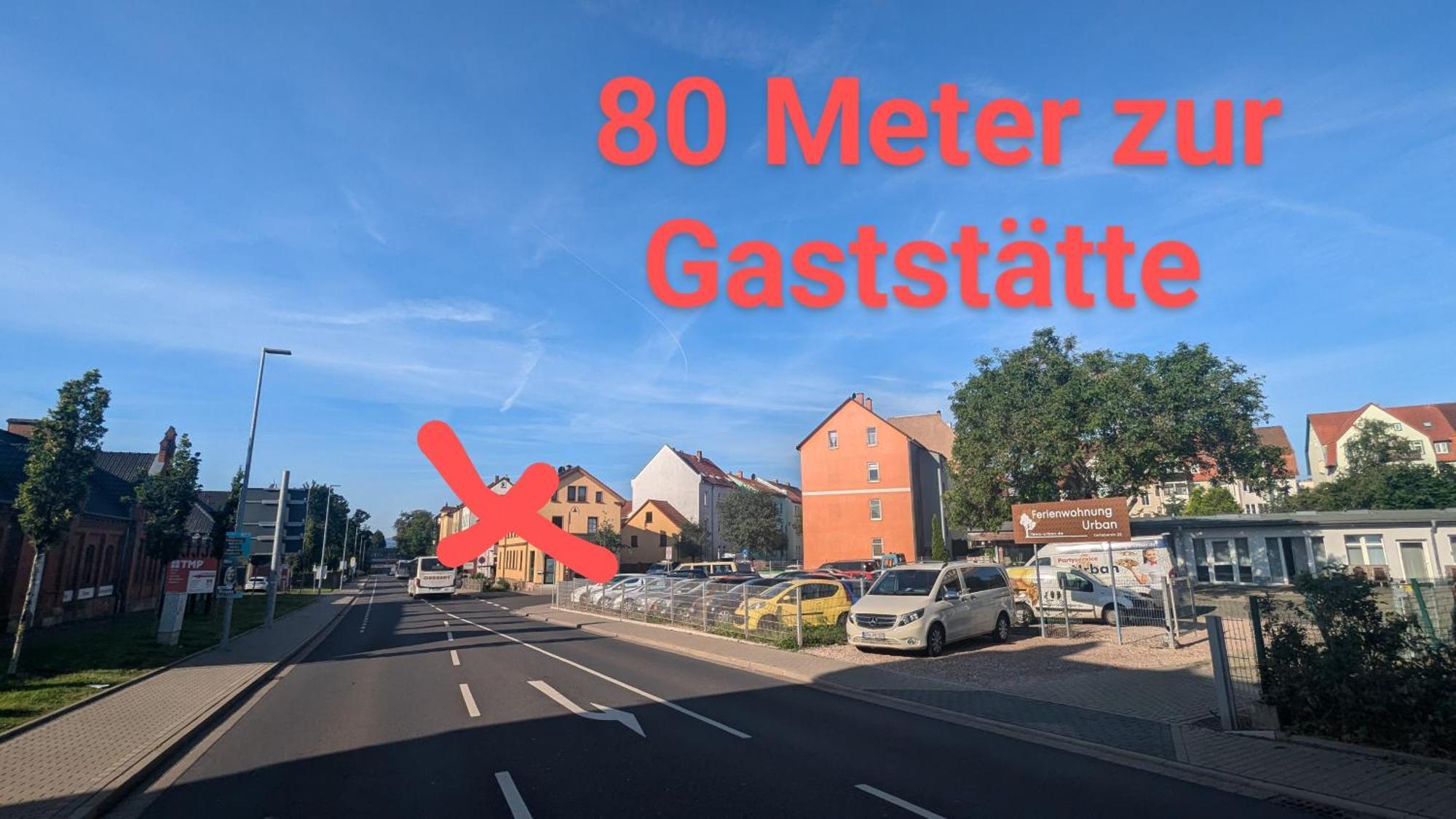 Fewo Urban Gotha-Apartment Ekhof- Am Schlosspark- Parken An Der Der Tuer- Barrierefrei, 900 Meter Zum Bahnhof - Wallbox Eksteriør bilde
