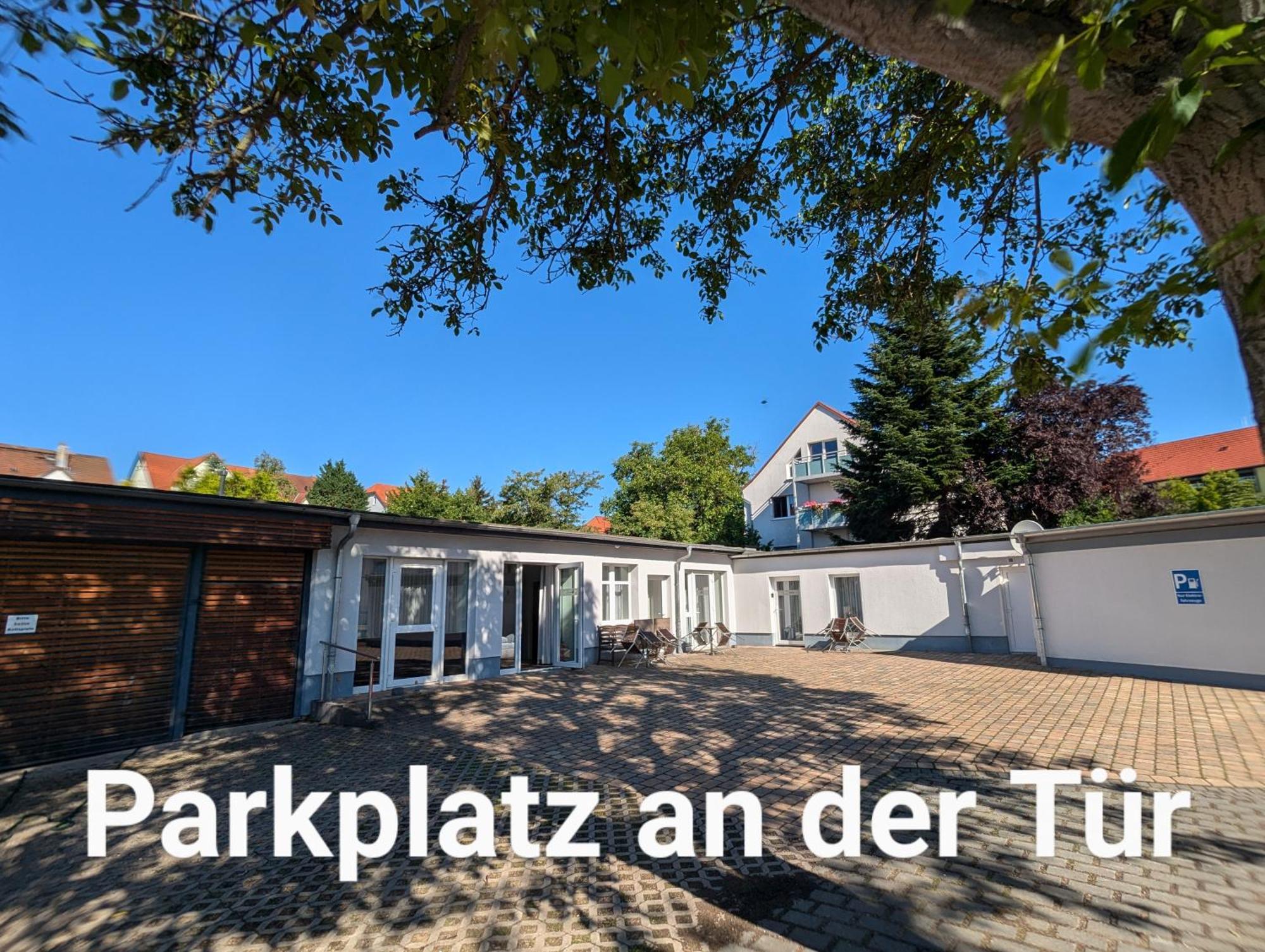 Fewo Urban Gotha-Apartment Ekhof- Am Schlosspark- Parken An Der Der Tuer- Barrierefrei, 900 Meter Zum Bahnhof - Wallbox Eksteriør bilde